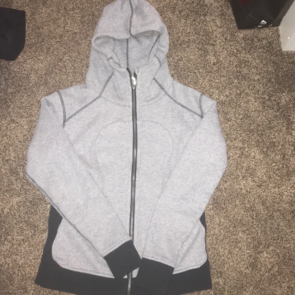 Lululemon cotton zip up sweatshirt